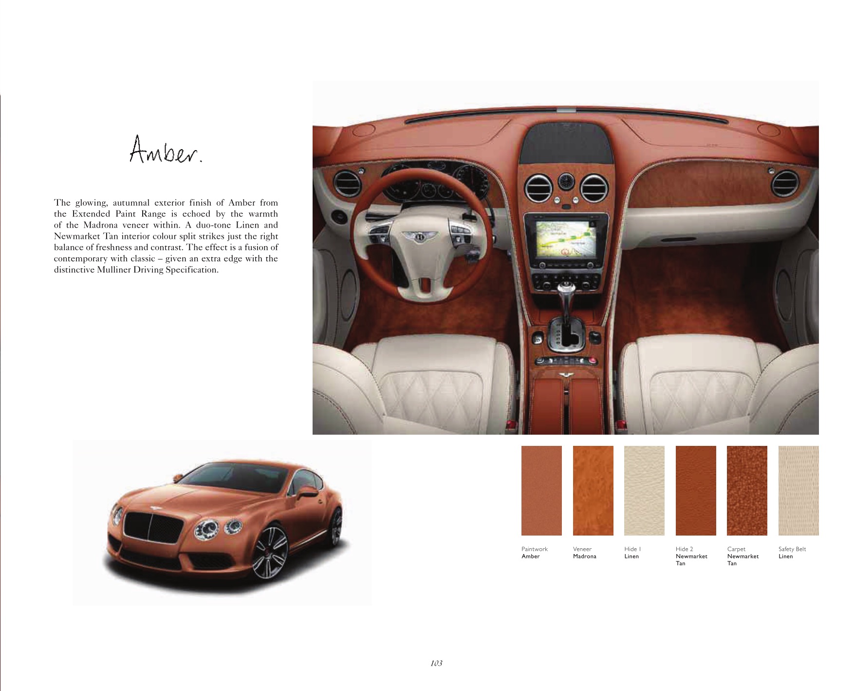 2013 Bentley Continental Brochure Page 69